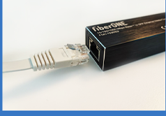 LAN cable in the converter