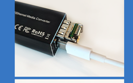 SFP-Modul in the converter