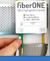fiberONE fiber port